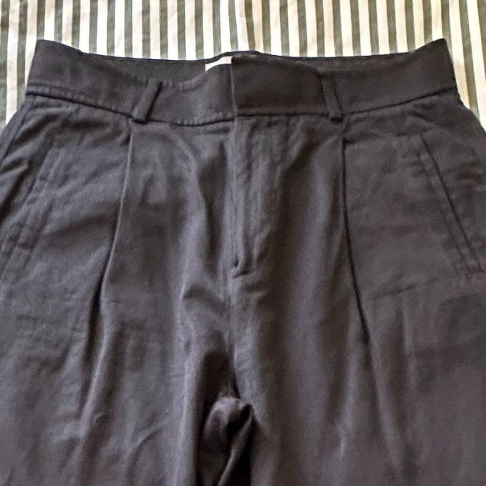 Black Way High Drape Everlane Pants